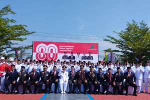 Bapak Panitera Pengadilan Agama Padangsidimpuan Hadiri Upacara HUT RI ke-80 di Kabupaten Padang Lawas Utara