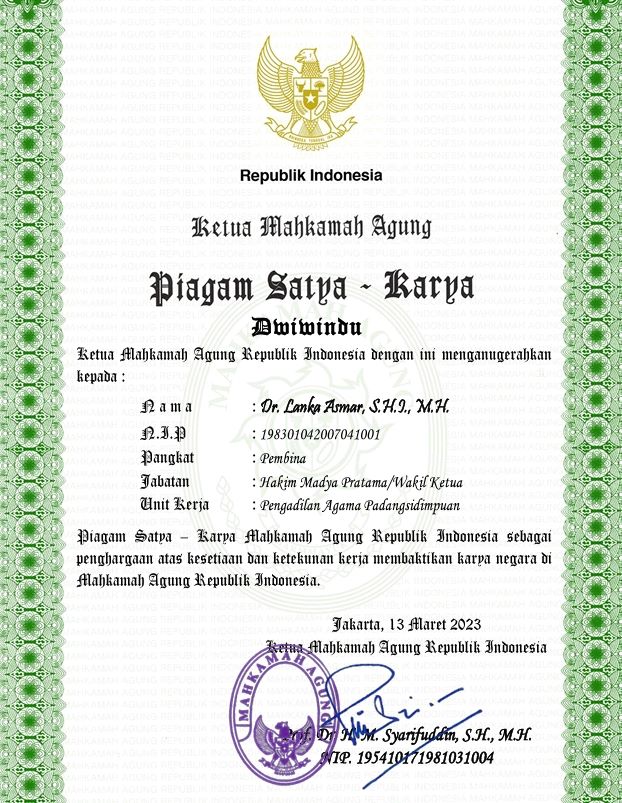 piagam waka